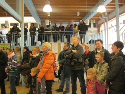 Beim Tag der offenen T&uuml;r 2012