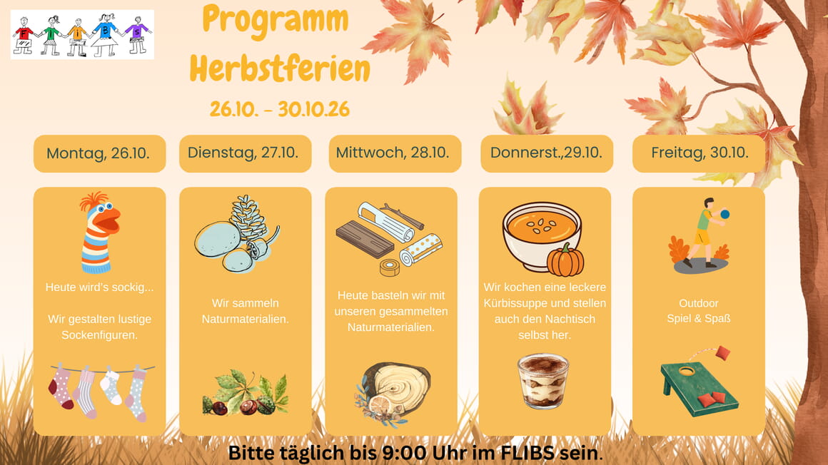 Programm Herbstferien 2026