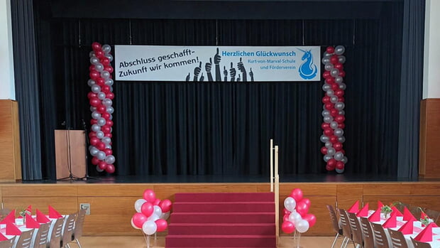 Banner Abschluss 2023 Förderverein