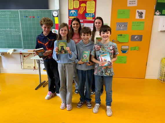 Vorlesewettbewerb Kl 6 Gruppe 2025